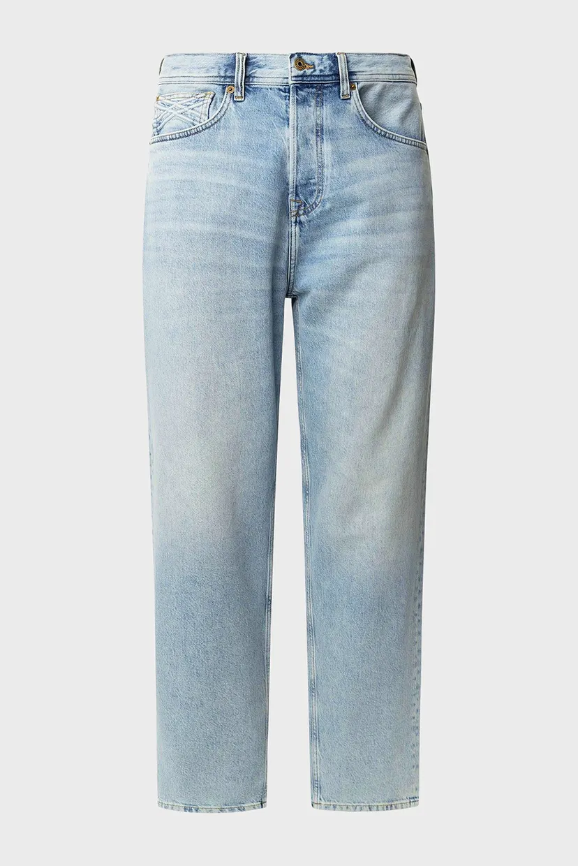 Чоловічі блакитні джинси LOOSE JEANS FADEOUT 3