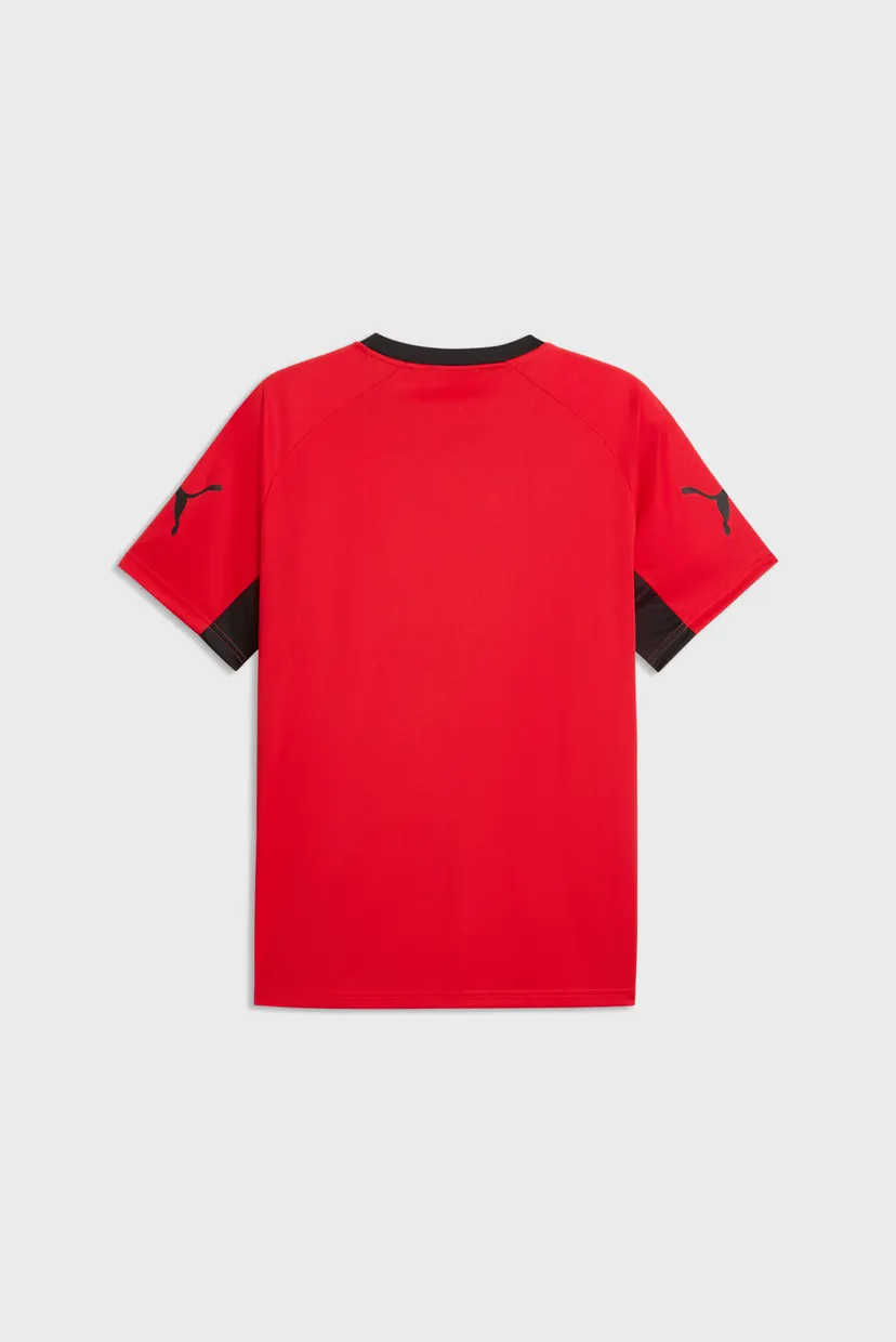 Чоловіча червона футболка у смужку individualLIGA Graphic Football Jersey Men 5