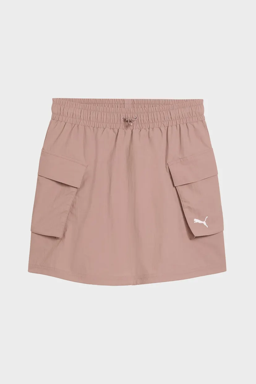 Жіноча бежева спідниця Wardrobe Essentials Cargo Skirt Women 4