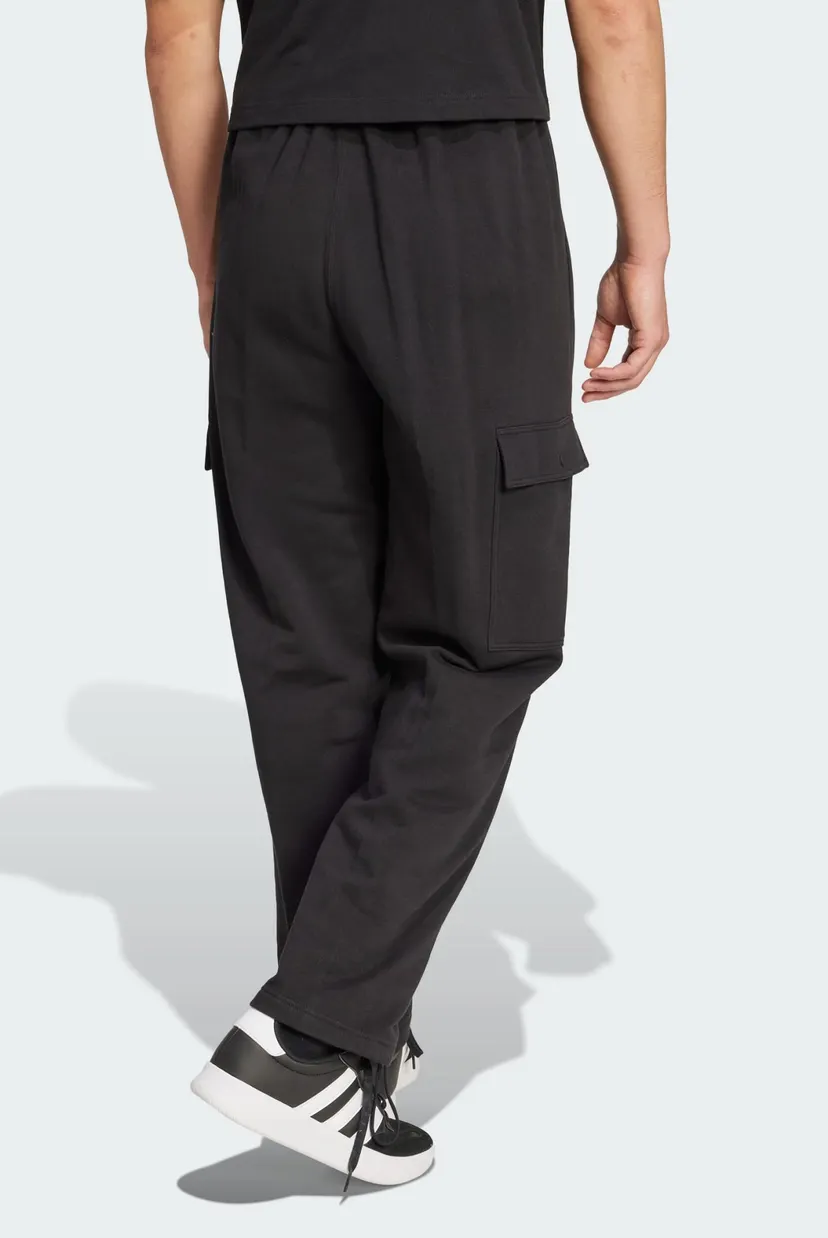 Чоловічі чорні спортивні штани ALL SZN French Terry Loose Cargo Open Hem 3