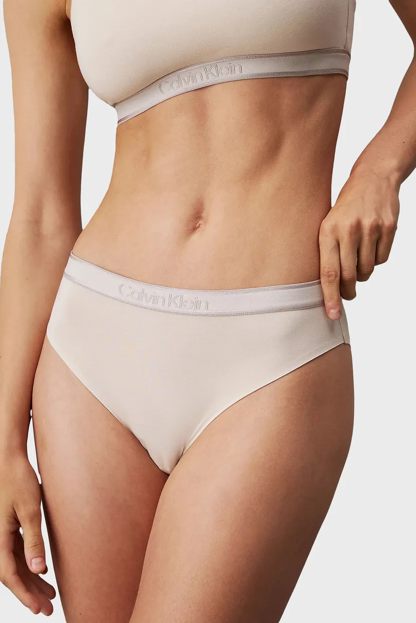 Женские бежевые трусики BIKINI 4