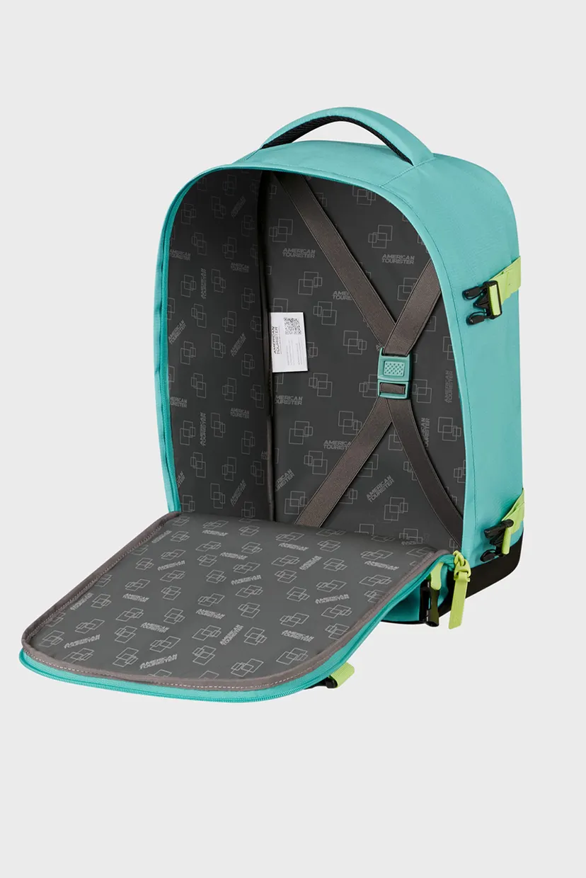 Бірюзовий рюкзак TAKE2CABIN DUSTY TURQUOISE/LIME 6