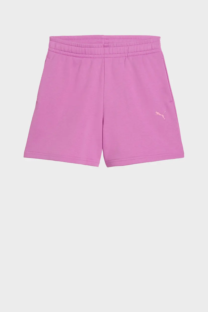 Дитячі бузкові шорти Essentials High-Waist Shorts Youth 4