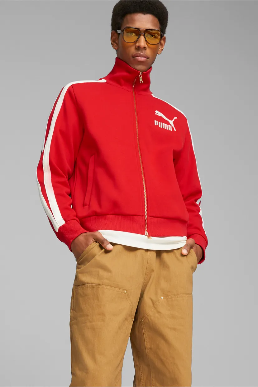 Мужская красная спортивная кофта PUMA x RHUIGI T7 Track Top Men