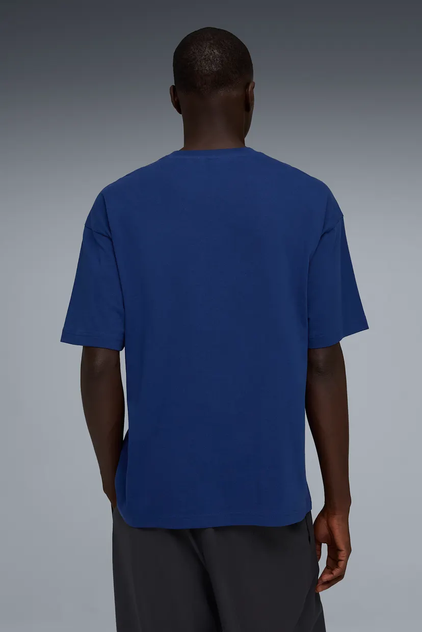 Мужская синяя футболка WARDROBE ESS Oversized Tee Men 3