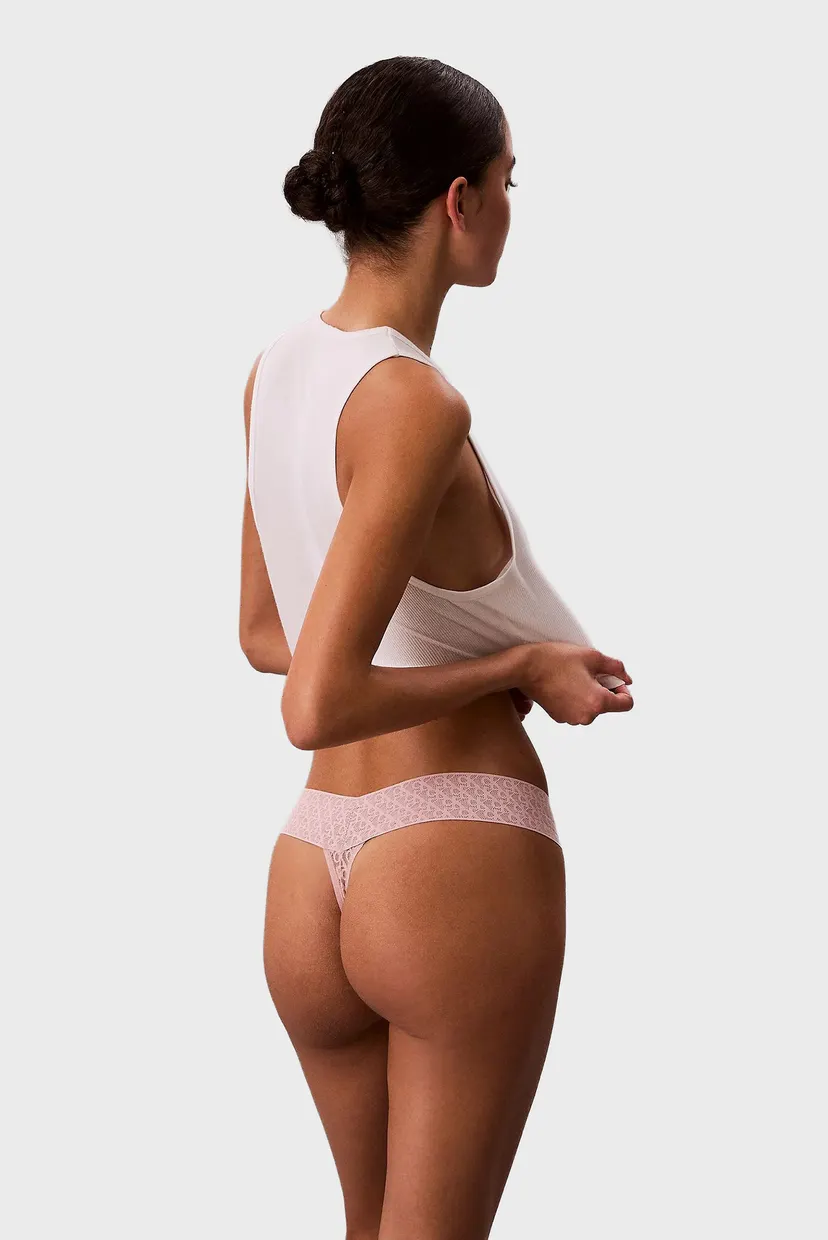 Жіночі пудрові трусики LOW RISE THONG 4