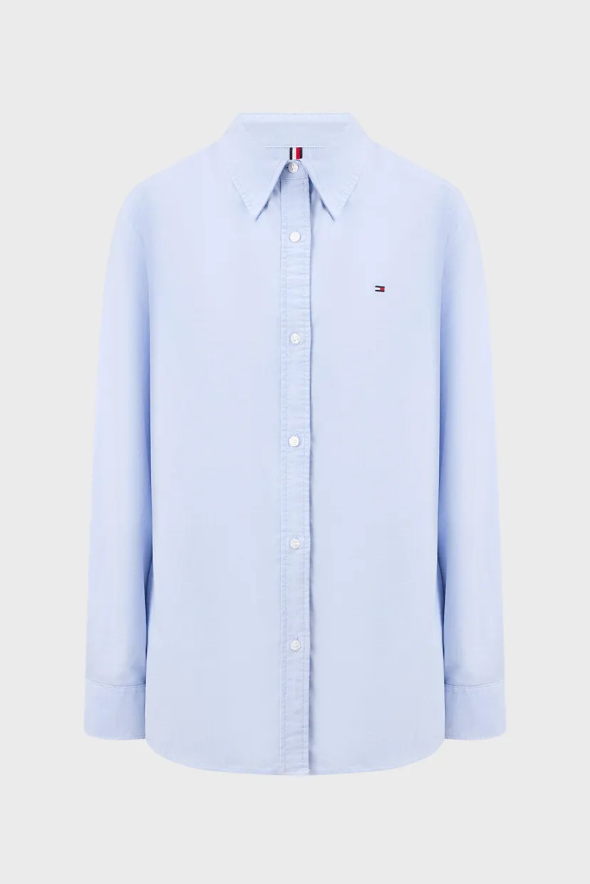 Жіноча блакитна сорочка OXFORD RELAXED FIT SHIRT 6
