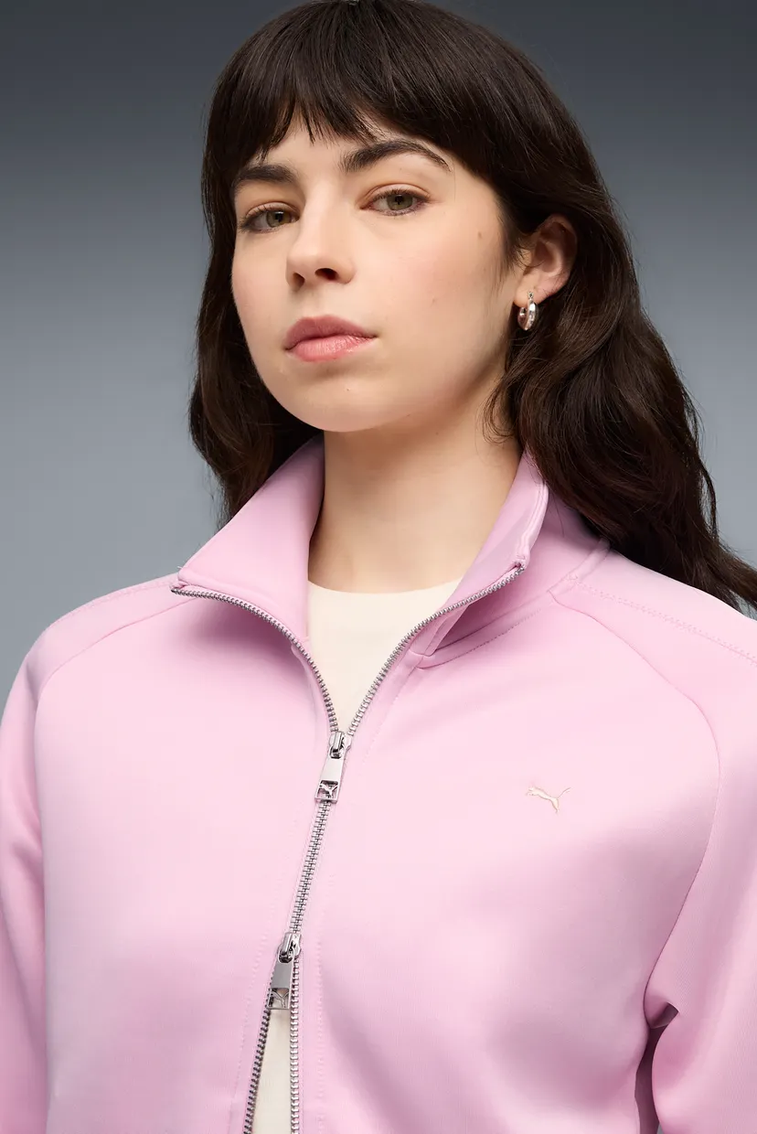 Женская розовая спортивная кофта T7 Track Jacket Women 4