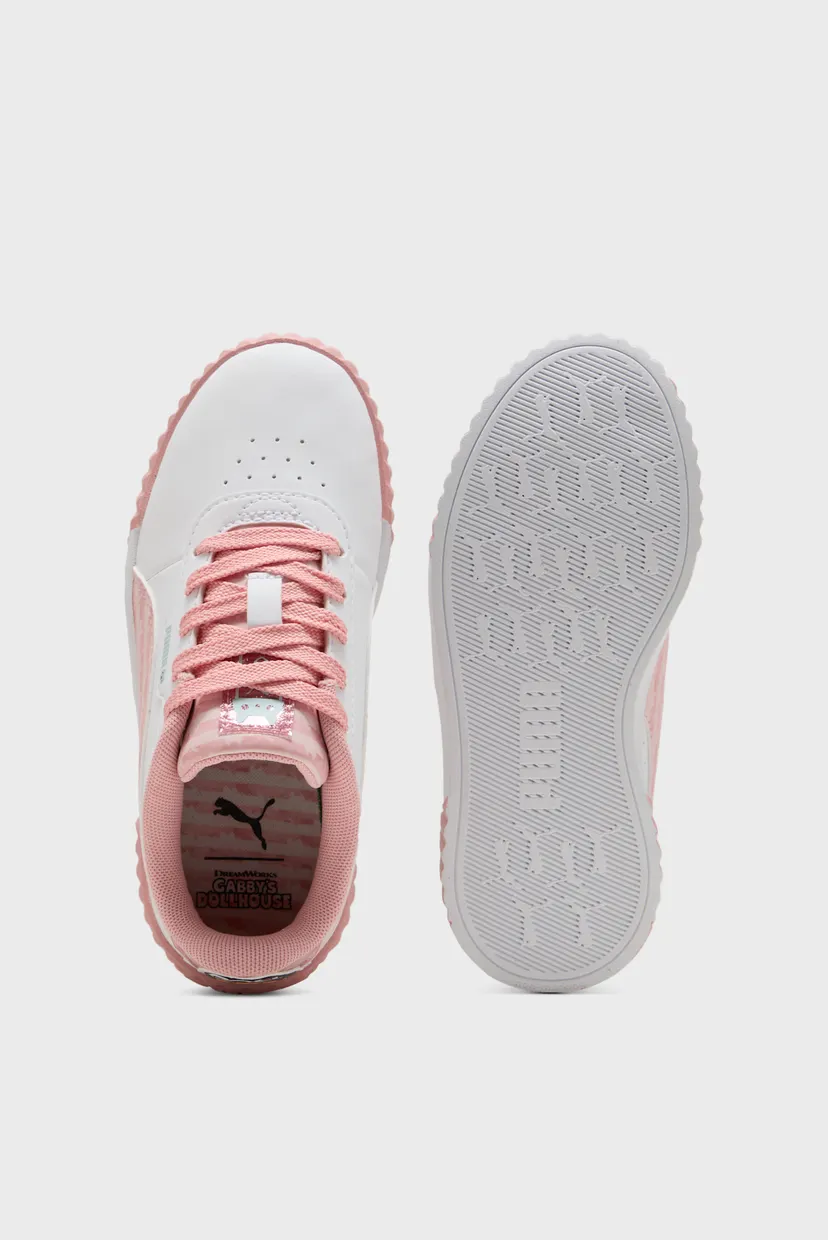 Дитячі білі снікерси PUMA x GABBY'S DOLLHOUSE Carina 3.0 Shoes Kids 4