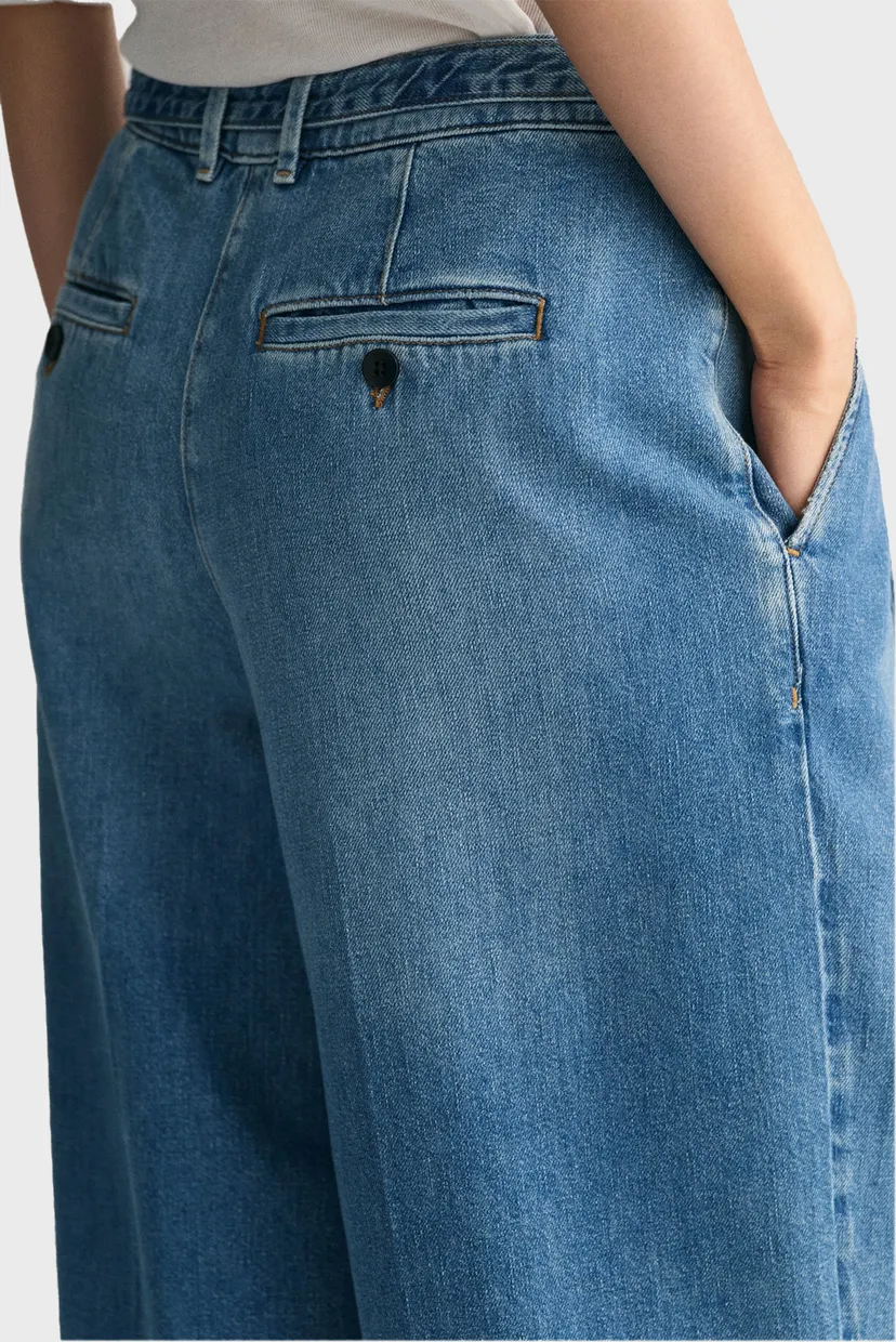 Жіночі сині джинси LOW LOOSE BELTED 6