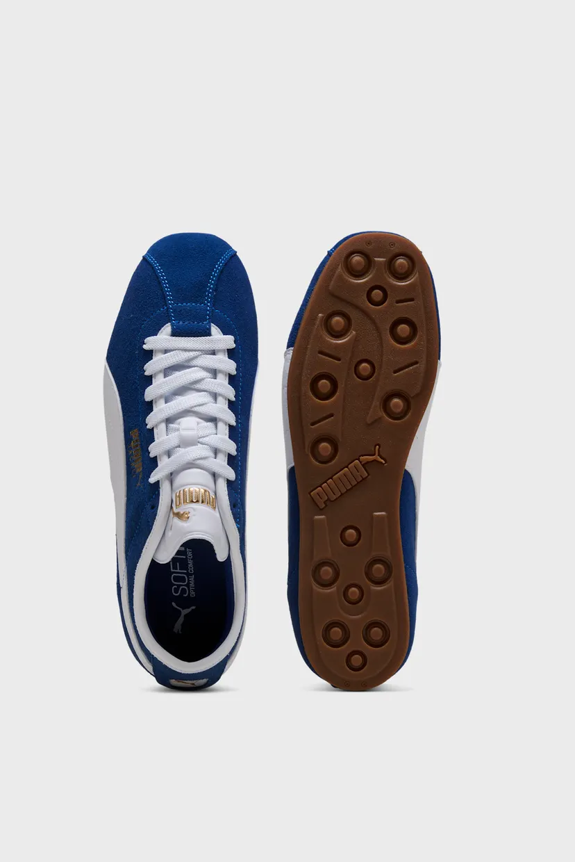 Синие замшевые кроссовки PUMA Tackle Sneakers Unisex 4