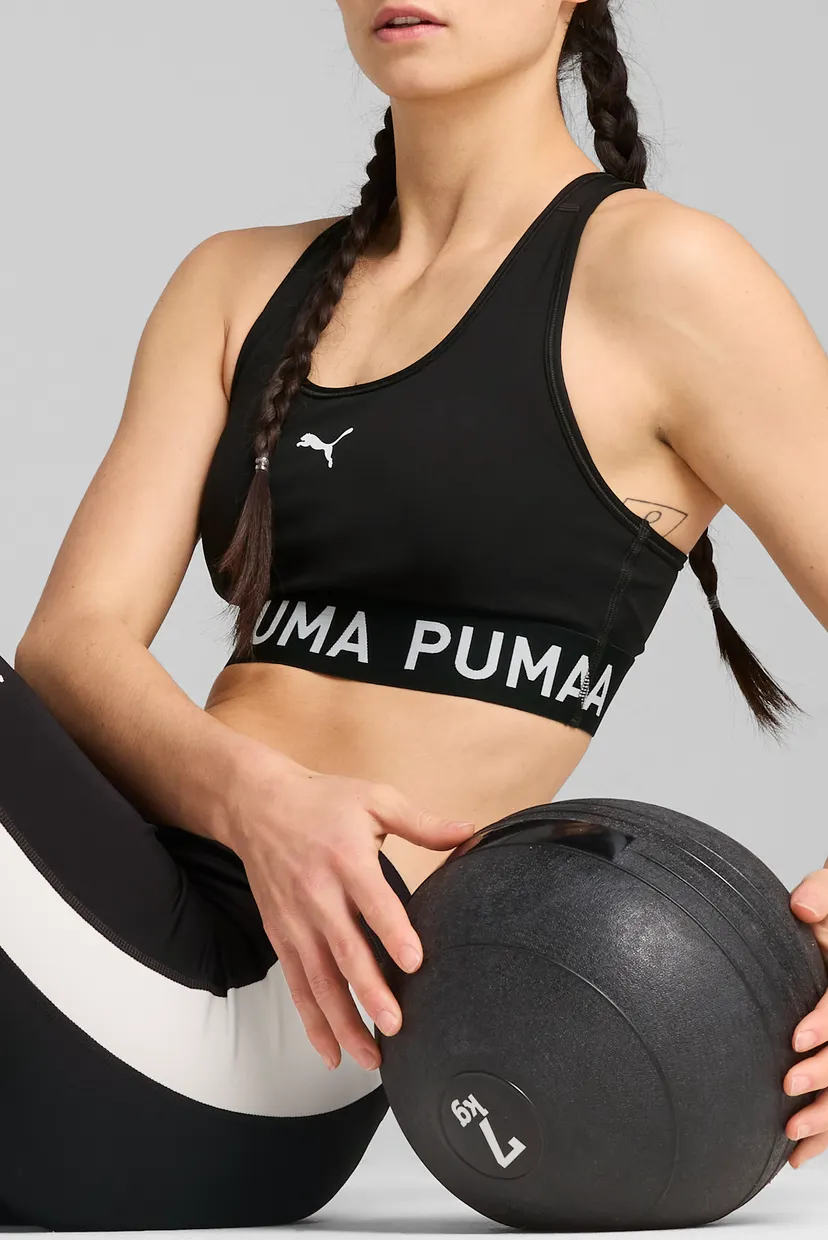 Женский черный топ 4KEEPS Elastic Bra 4