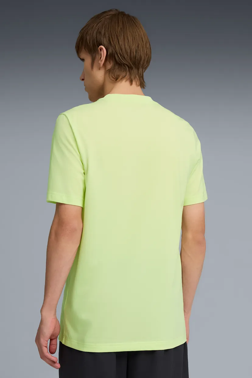 Мужская салатовая футболка PUMATECH Tee Men 3