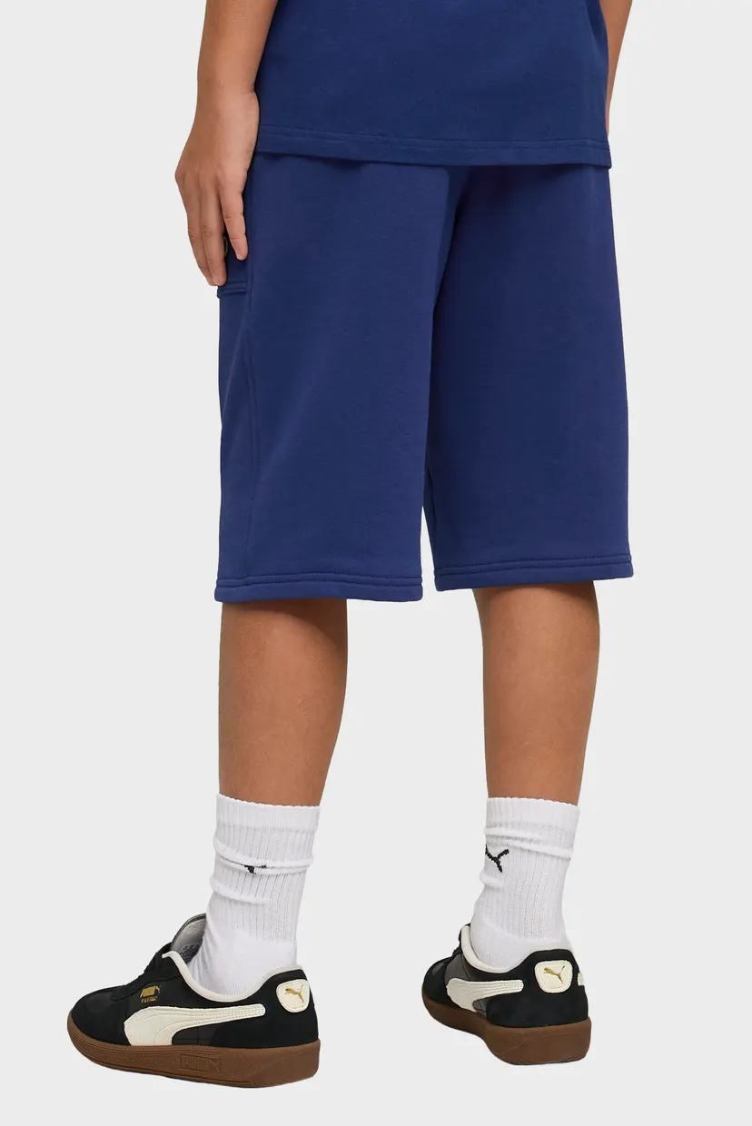 Детские темно-синие шорты MID 90s Relaxed Long Shorts Youth 3