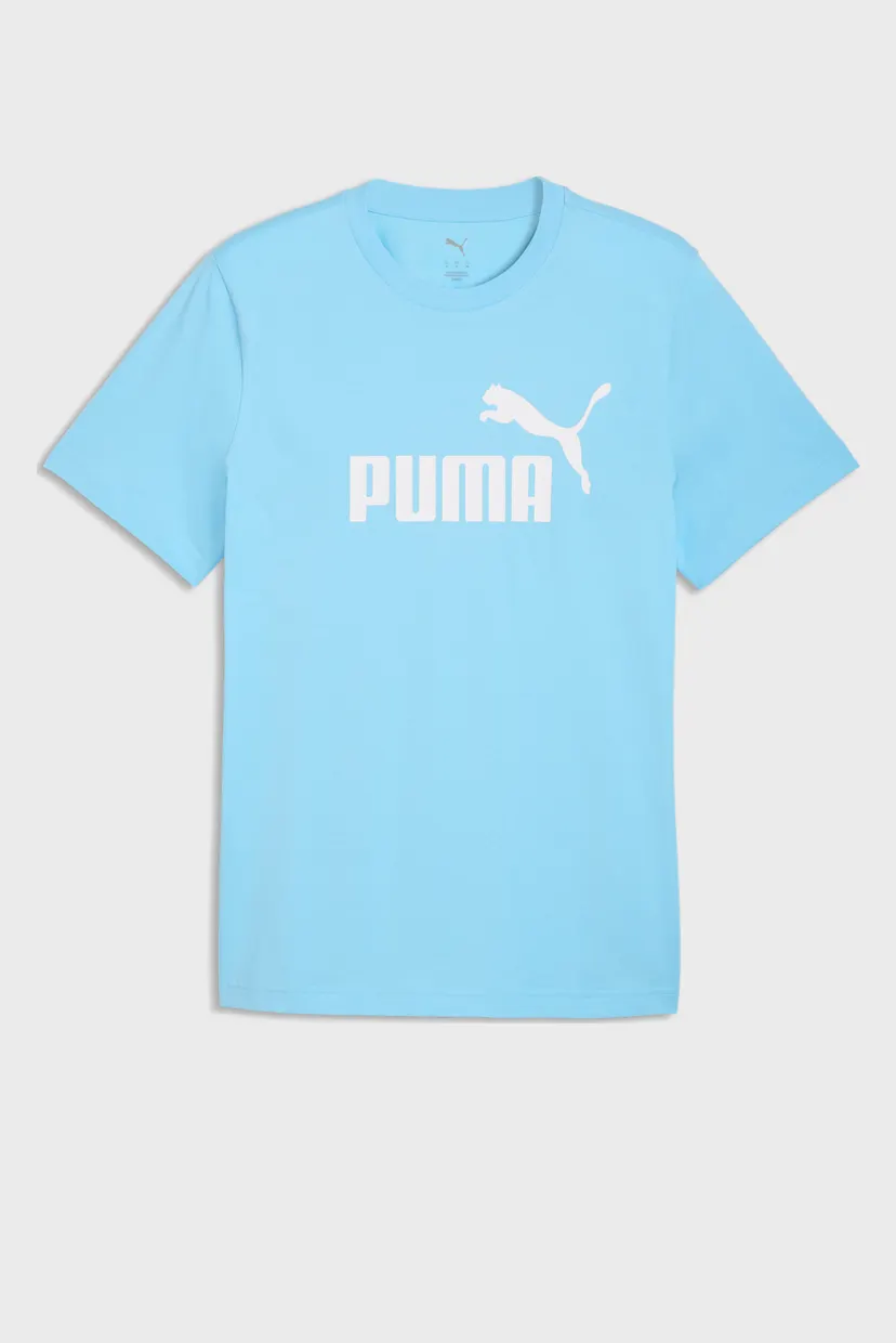 Чоловіча блакитна футболка ESS No. 1 Logo Tee Men 4