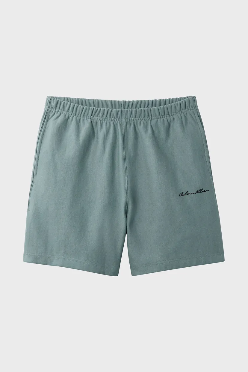 Мужские зеленые шорты PREMIUM TERRY 5