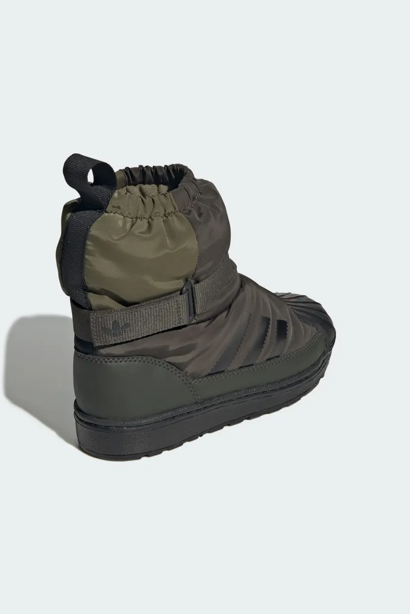 Дитячі темно-зелені дутики Superstar 360 Winterized Kids 5
