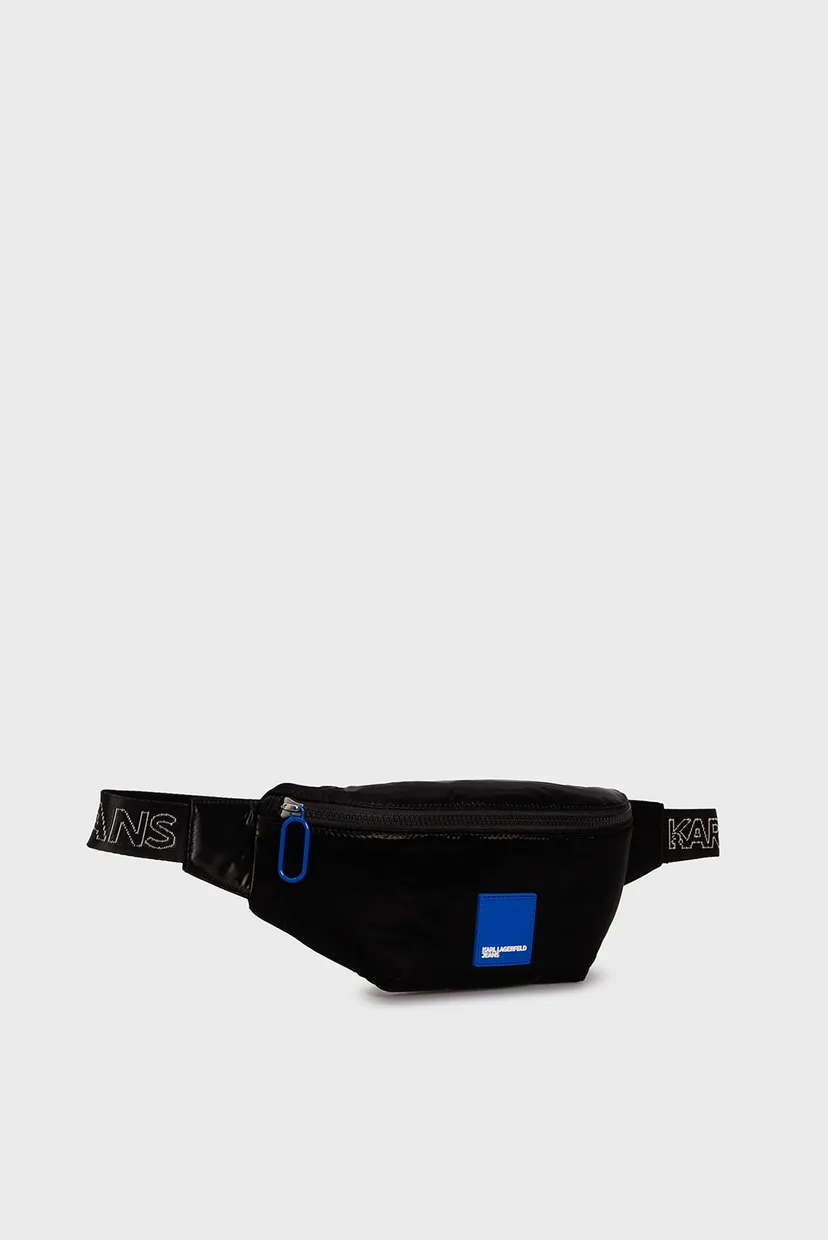 Жіноча чорна поясна сумка urban nylon bumbag hs 3