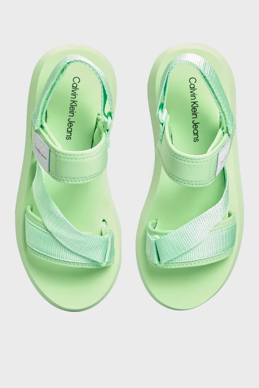 Жіночі салатові сандалі PREFRESATO SANDAL BADGE 4