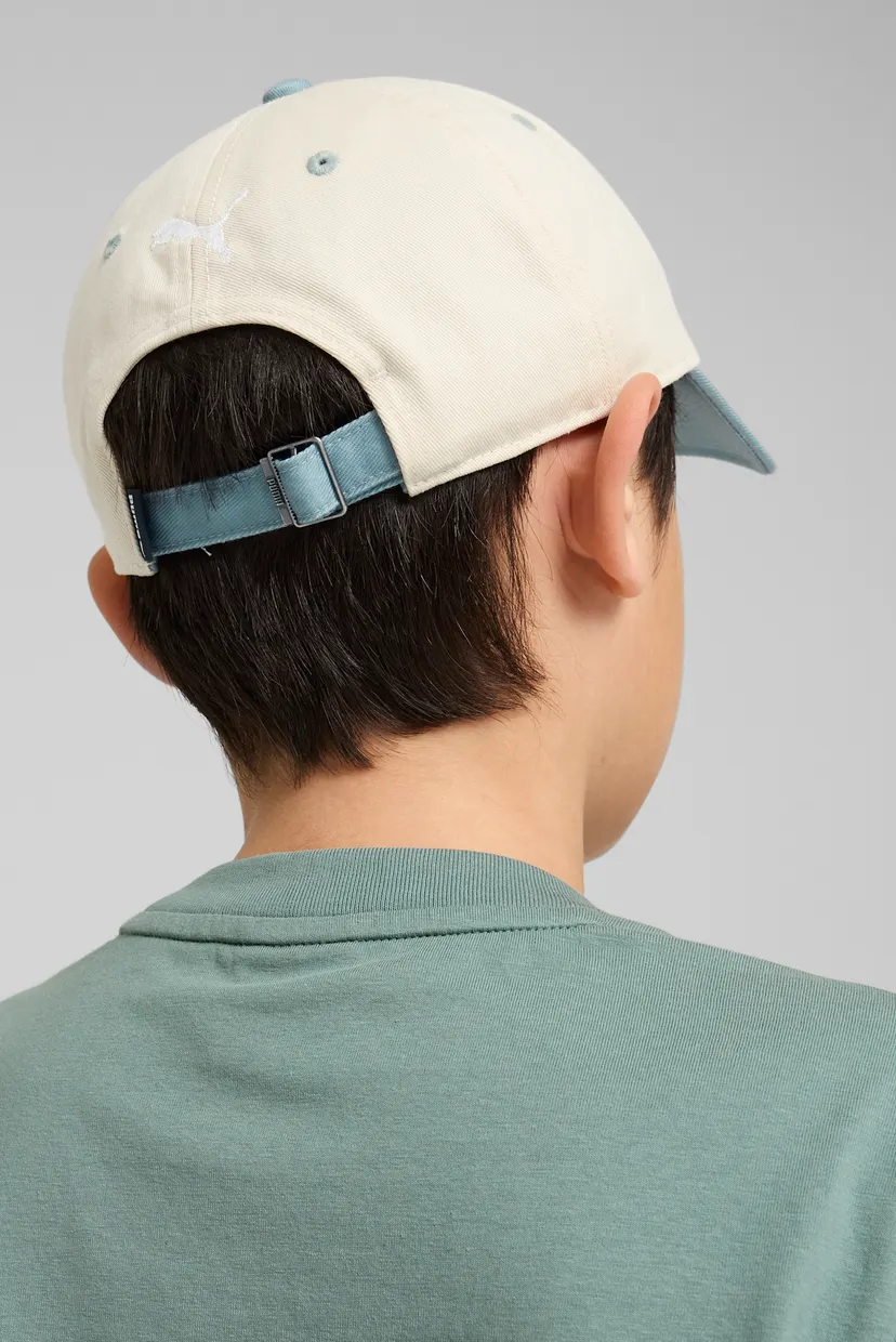 Детская белая кепка SUPER PUMA Dad Cap Youth 4