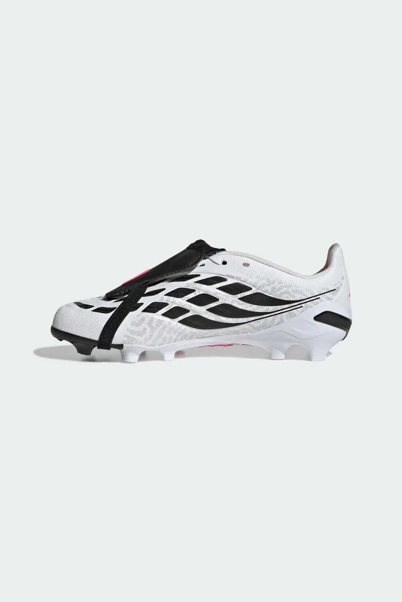 Дитячі білі бутси PREDATOR LEAGUE Fold-Over Tongue Firm Ground Football Kids 5