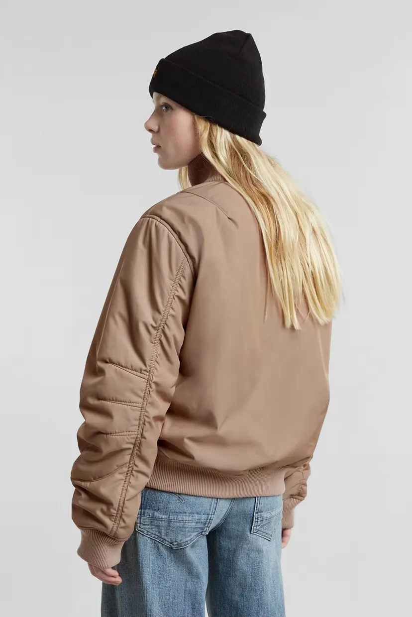 Жіноча бежева куртка Bomber Transitional wmn 3