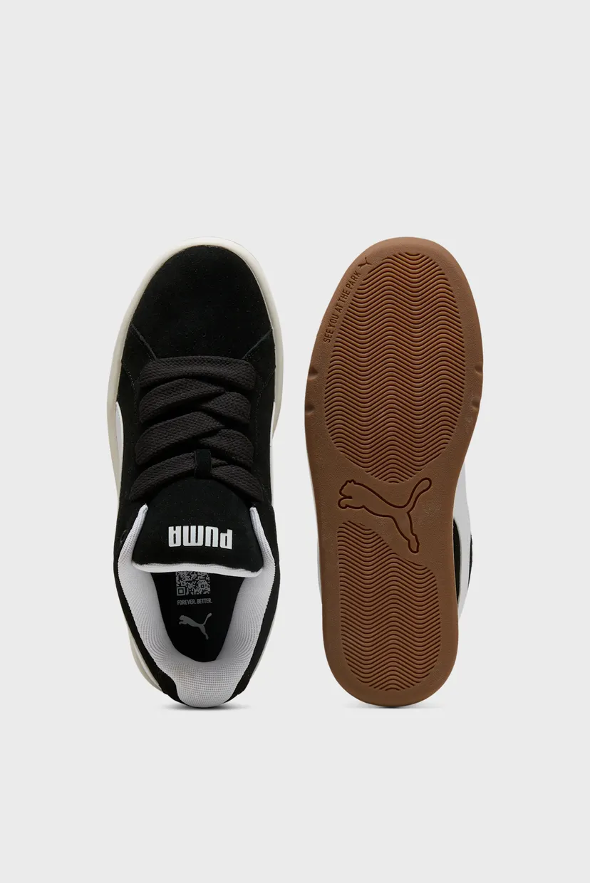 Черные замшевые сникерсы Park LIfestyle Easy Suede Sneakers Unisex 4