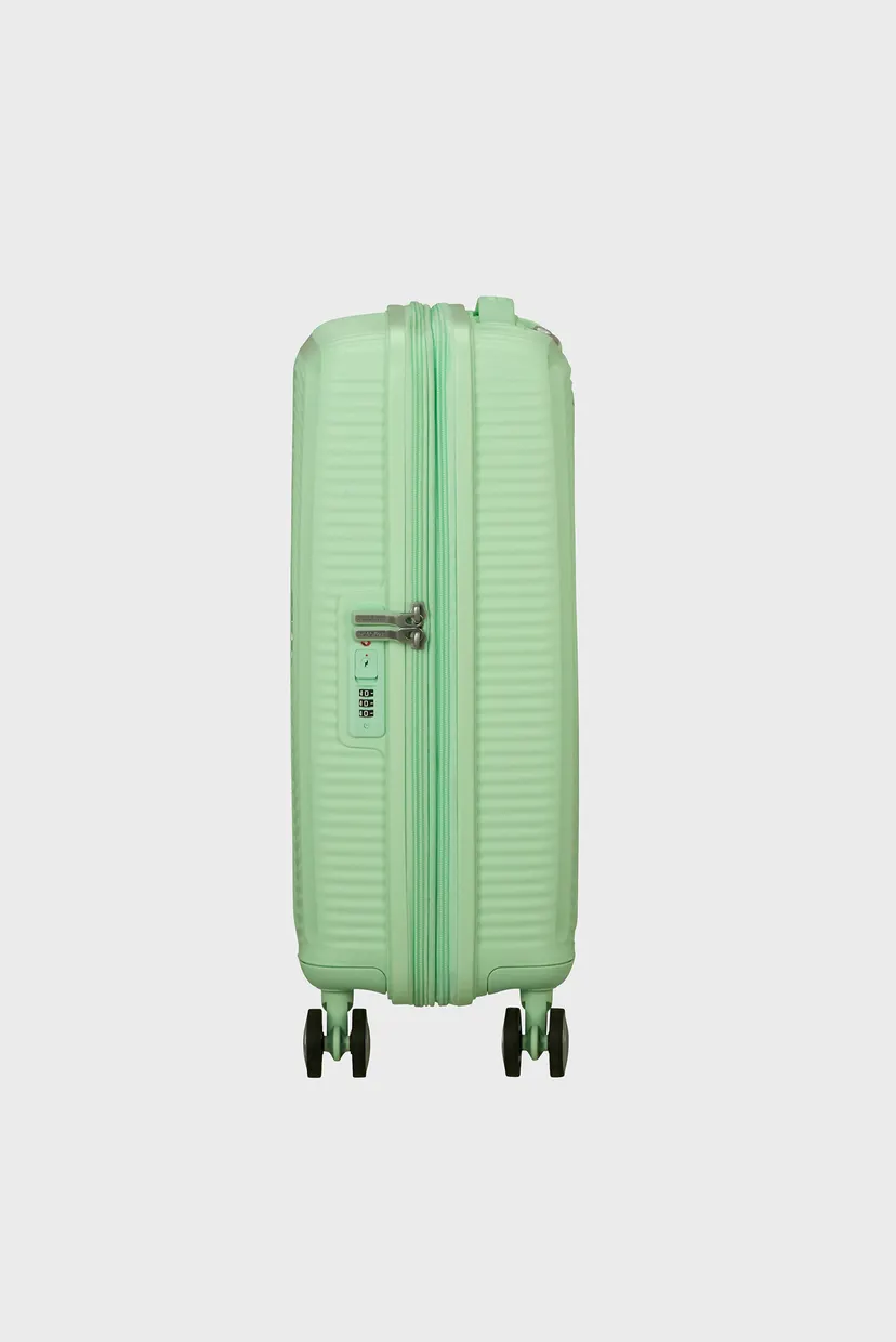 Мятный чемодан 55 см SOUNDBOX PASTEL GREEN 5