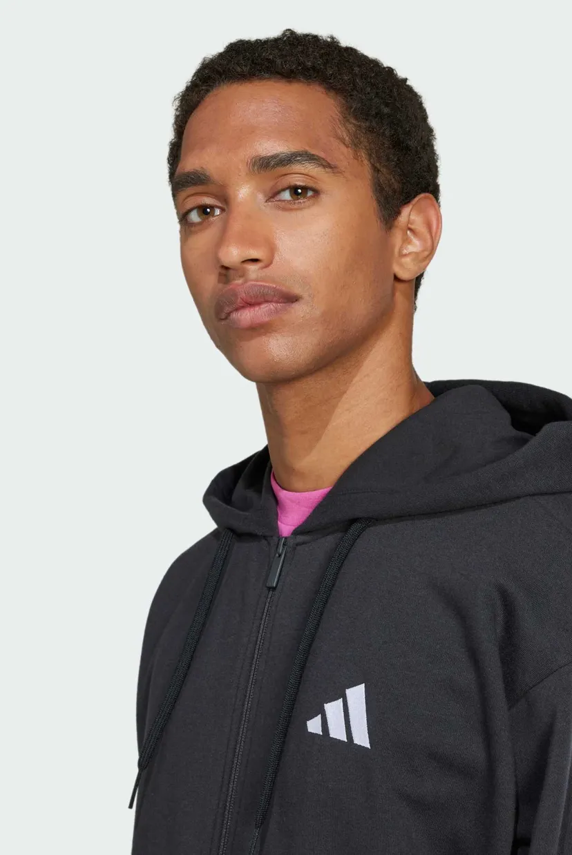 Чоловіче чорне худі
Essentials 3-Stripes French Terry 4