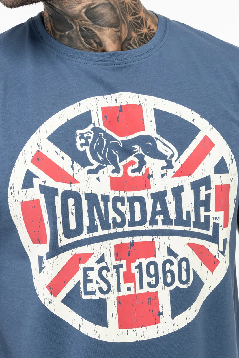 Мужская синяя футболка 3