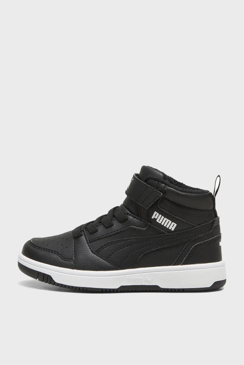Дитячі чорні хайтопи Rebound V6 Mid WTR Kids' Sneakers 3