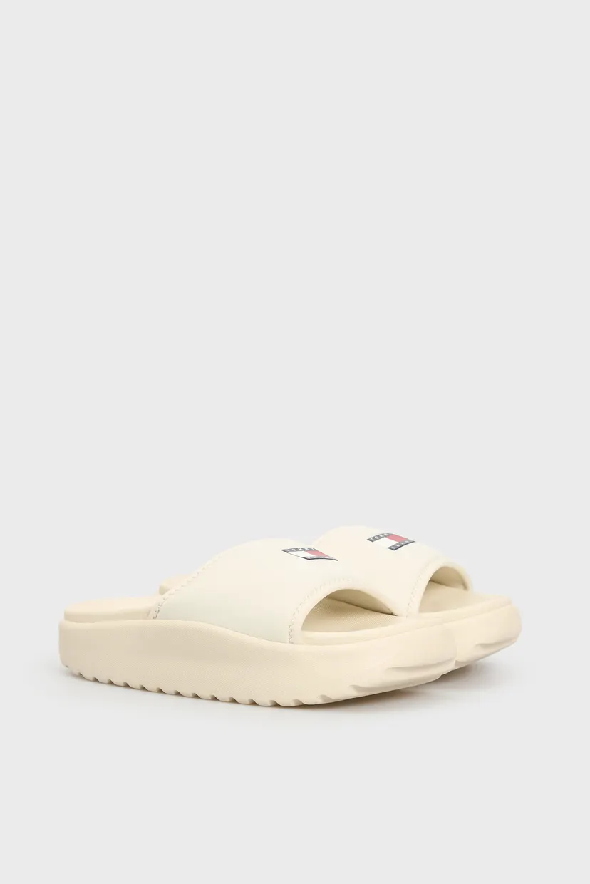 Жіночі білі слайдери TJW COMFY POOL SLIDE 3