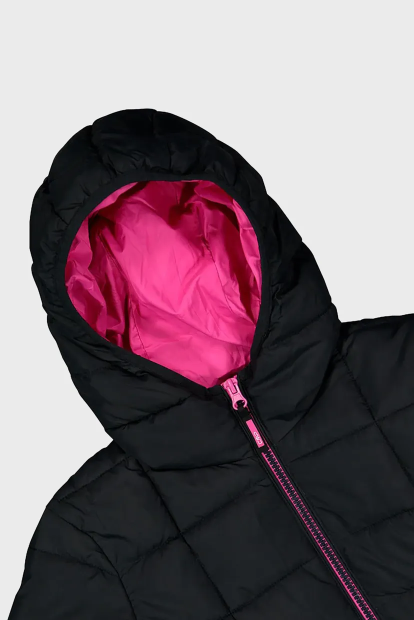 Детская черная куртка COAT FIX HOOD TAFFETA 6