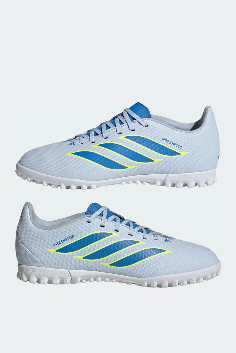 Детские голубые сороконожки PREDATOR CLUB Turf Football Kids 7