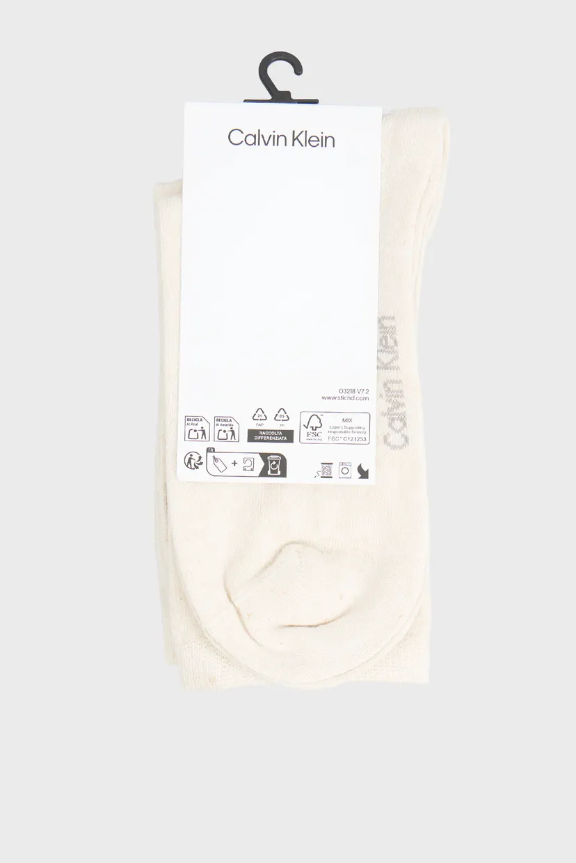 Жіночі білі шкарпетки (2 пари) LINEN 3