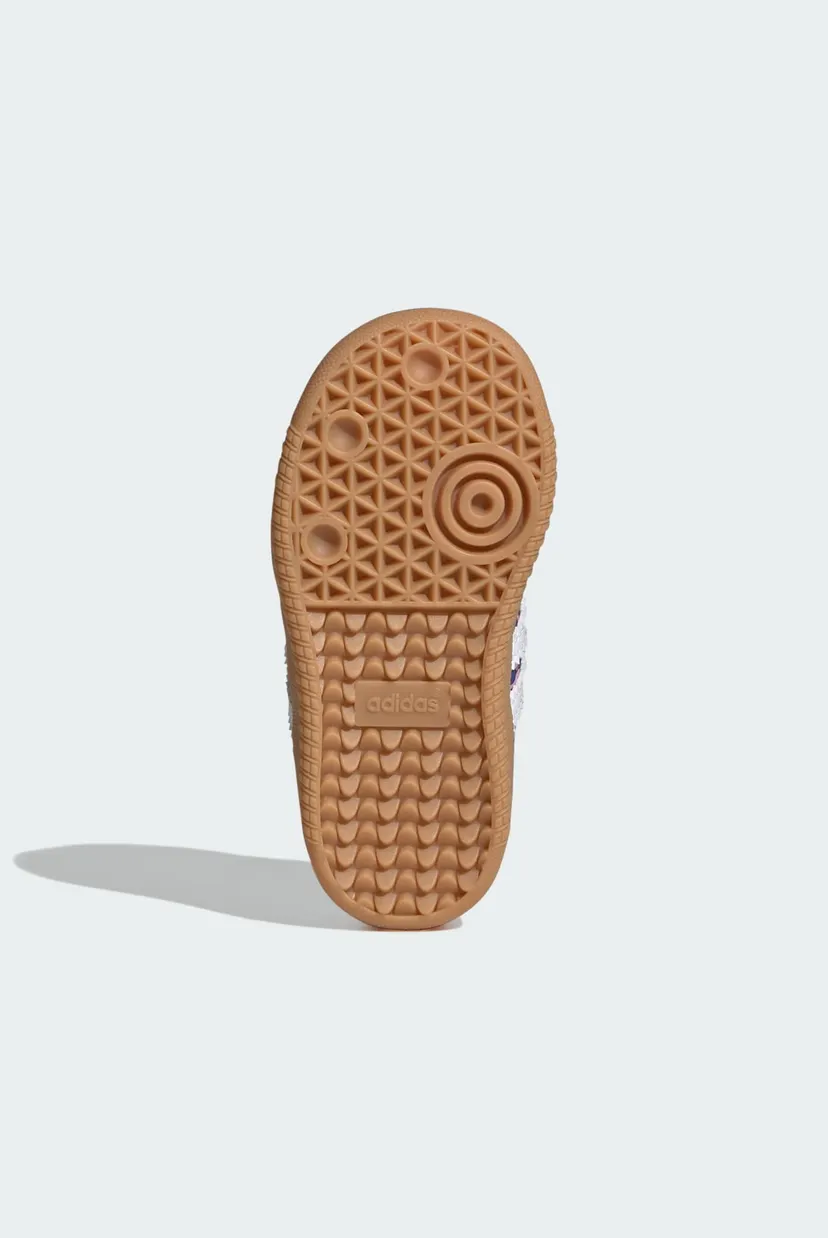 Детские пудровые сникерсы ADIDAS LIBERTY LONDON SAMBA OG COMFORT CLOSURE ELASTIC LACE 3