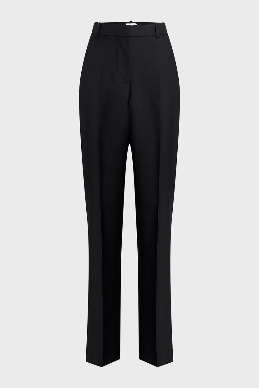 Жіночі чорні брюки ESSENTIAL SLIM STRAIGHT PANT 5