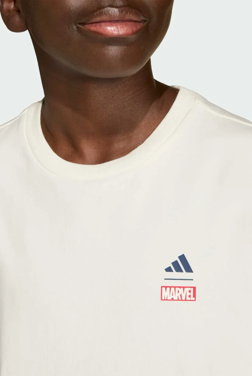 Детская белая футболка ADIDAS MARVEL SPIDER-MAN GRAPHICS 5