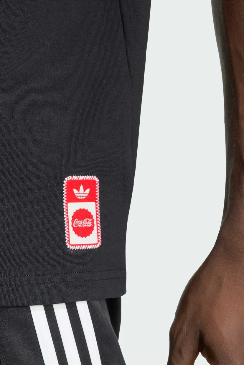 Чоловіча чорна футболка COCA COLA CLASSIC SPORT GRAPHIC TREFFIE 5