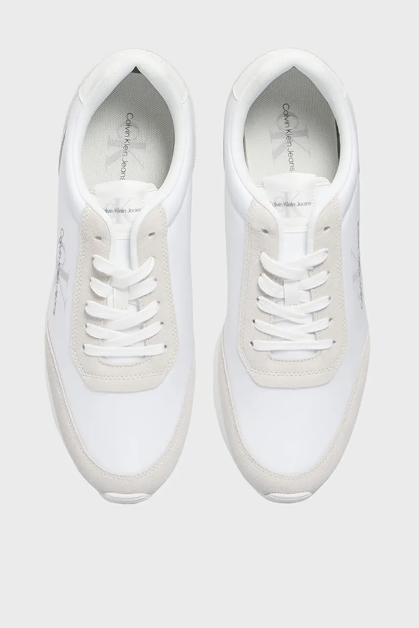 Чоловічі білі кросівки RETRO RUNNER LOW LACEUP SU-NY ML 4