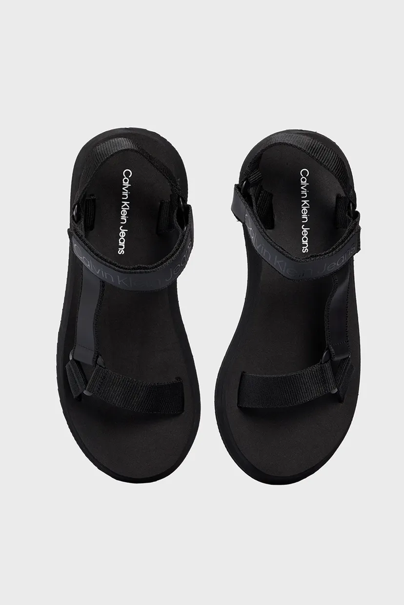 Женские черные сандалии SANDAL VELCRO WEBBING DC 4