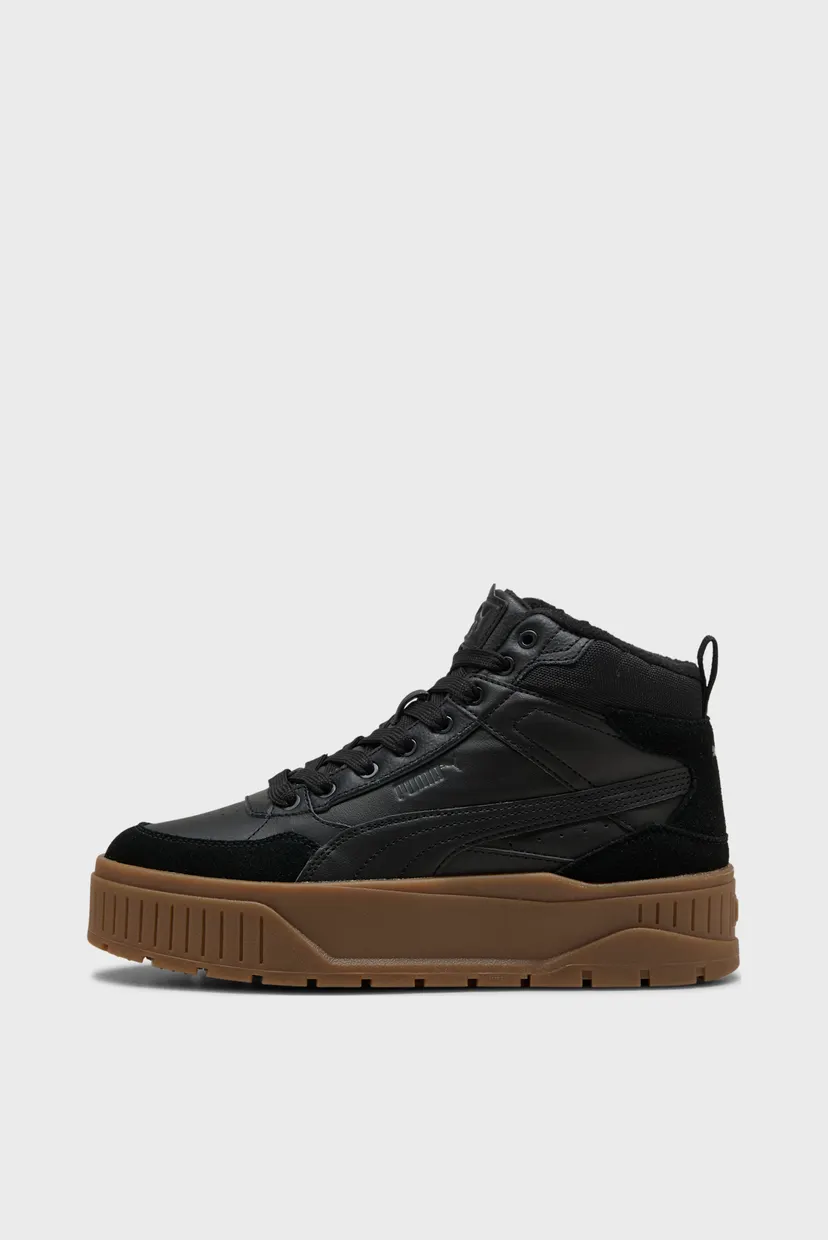 Жіночі чорні шкіряні кросівки Karmen II Idol Mid WTR Sneakers Women 3