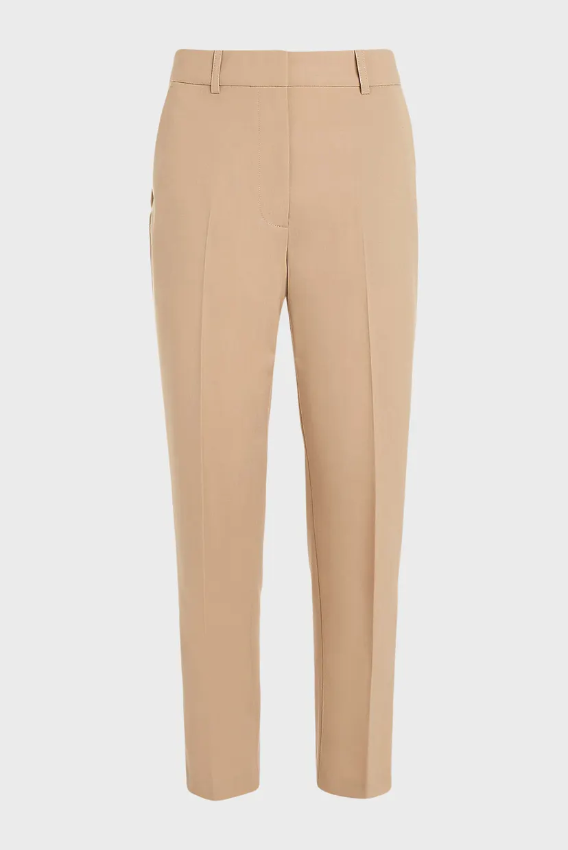 Женские бежевые брюки TAPERED WO BLEND PANT 5