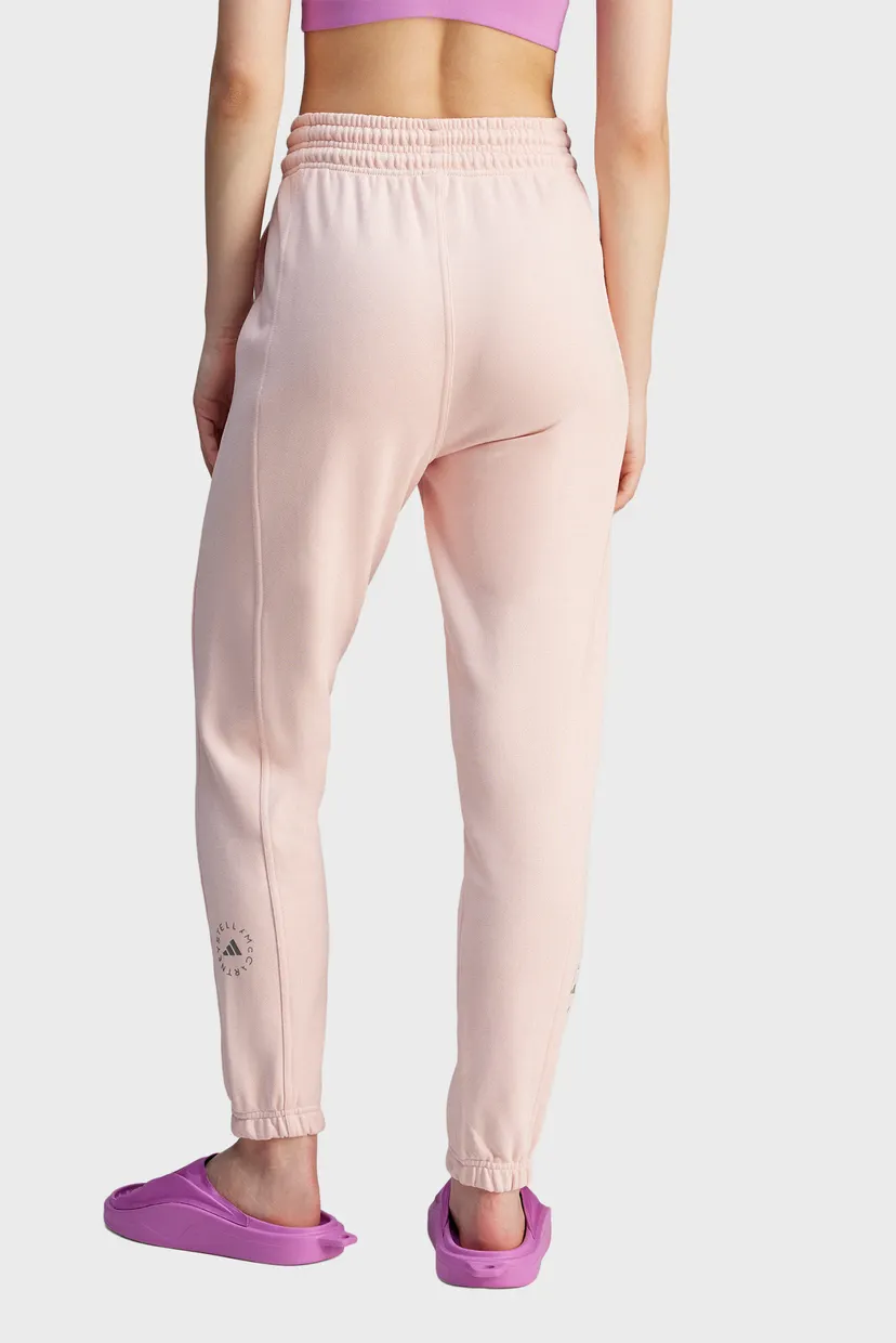 Женские пудровые спортивные брюки adidas by Stella McCartney 3