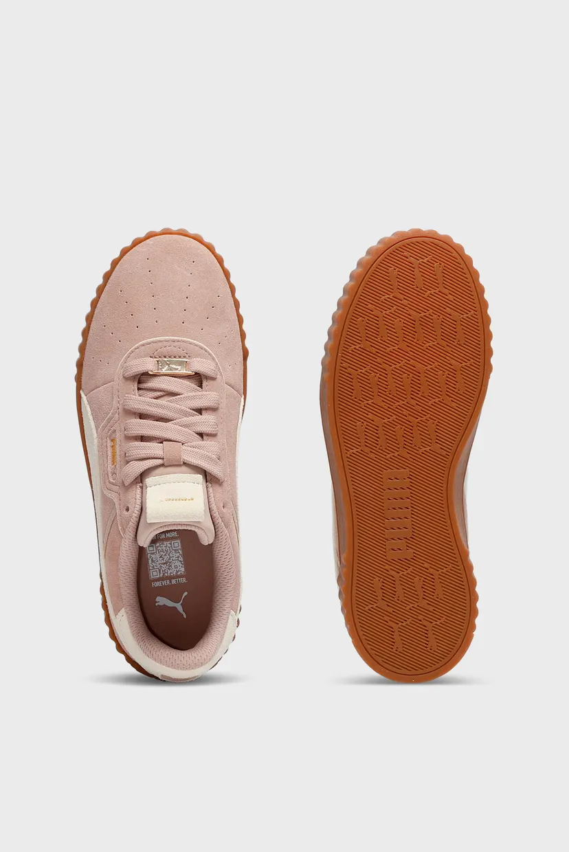 Жіночі пудрові замшеві снікерси Carina 3.0 Luxe Suede Sneakers Women 4