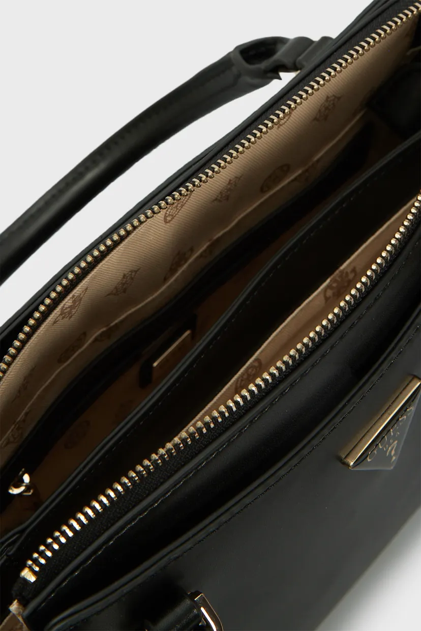 Жіноча чорна сумка DARYNA 2 COMP SATCHEL 5