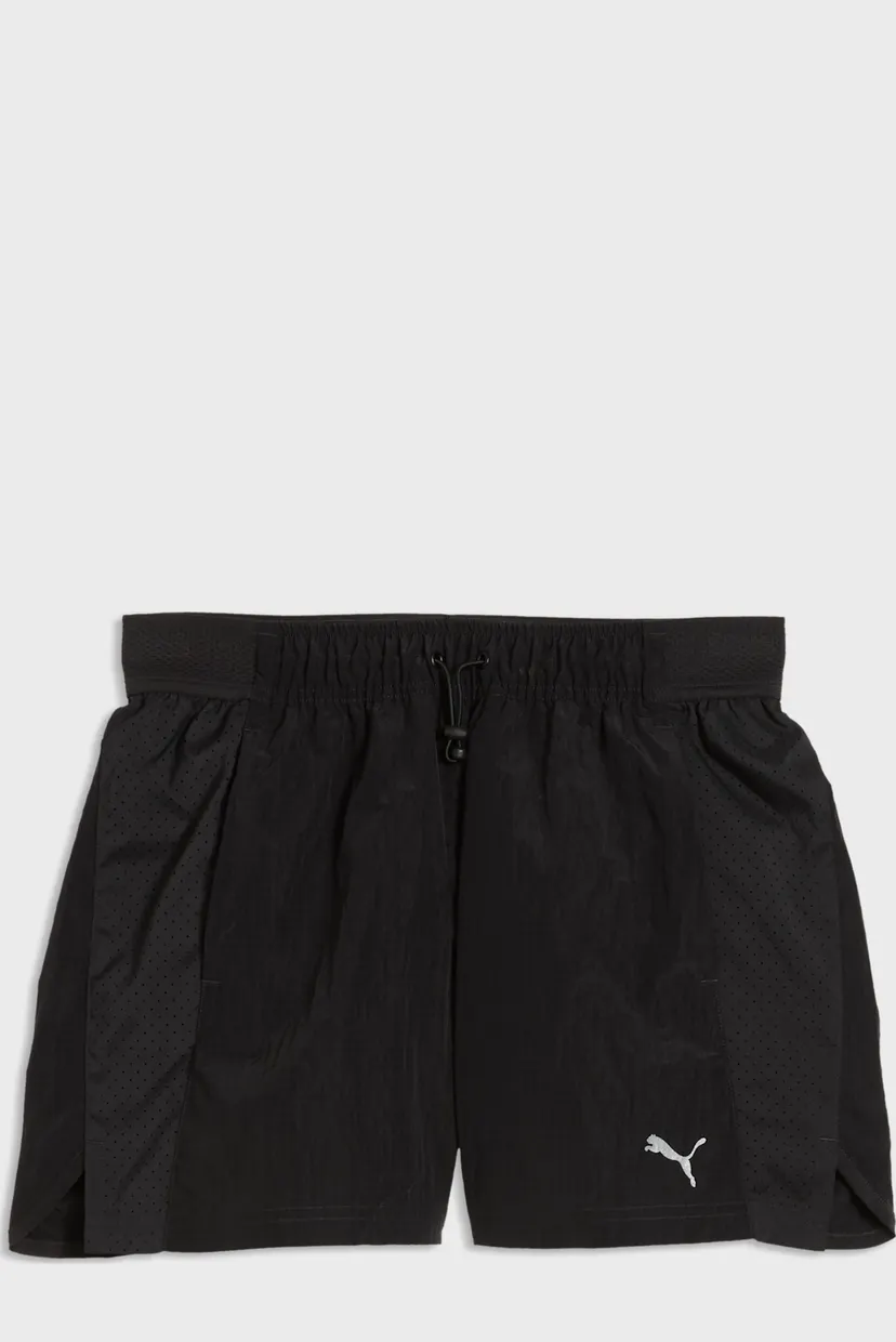 Жіночі чорні шорти Run Culture Collective T7 Woven 4
