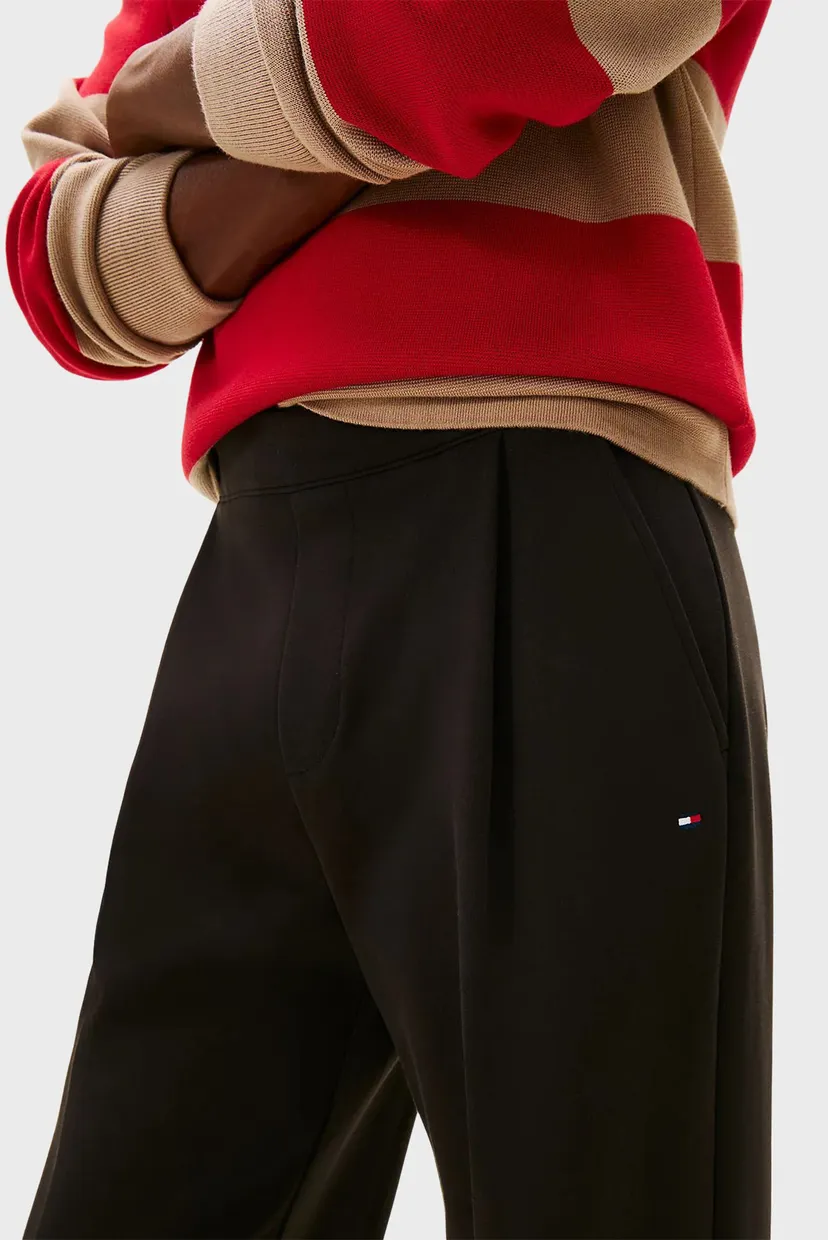 Мужские черные спортивные брюки ESSENTIAL INTECHNO SWEATPANT 4