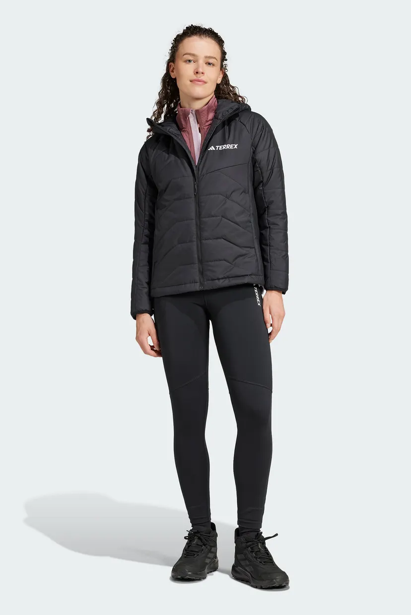 Женская черная куртка Terrex Multi Synthetic Insulated Hooded