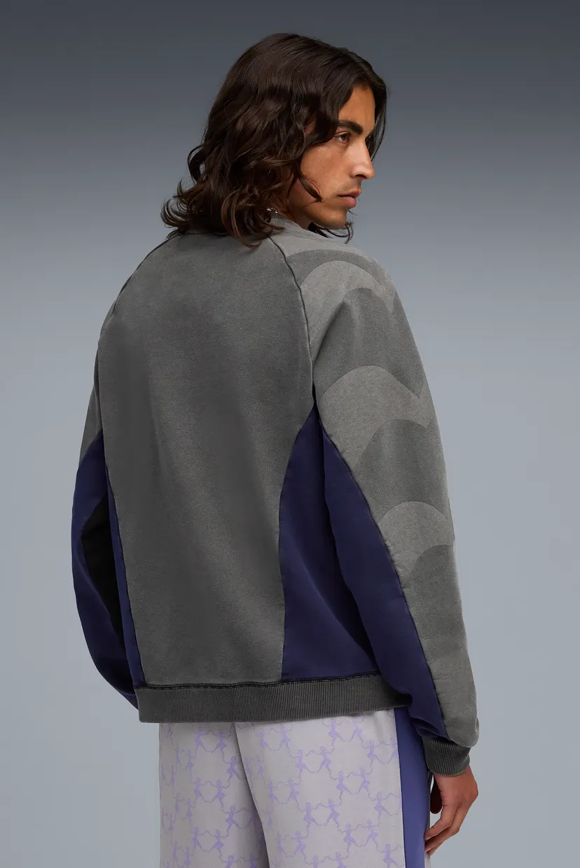 Мужской серый свитшот PUMA x KIDSUPER Crew Sweat Men 3